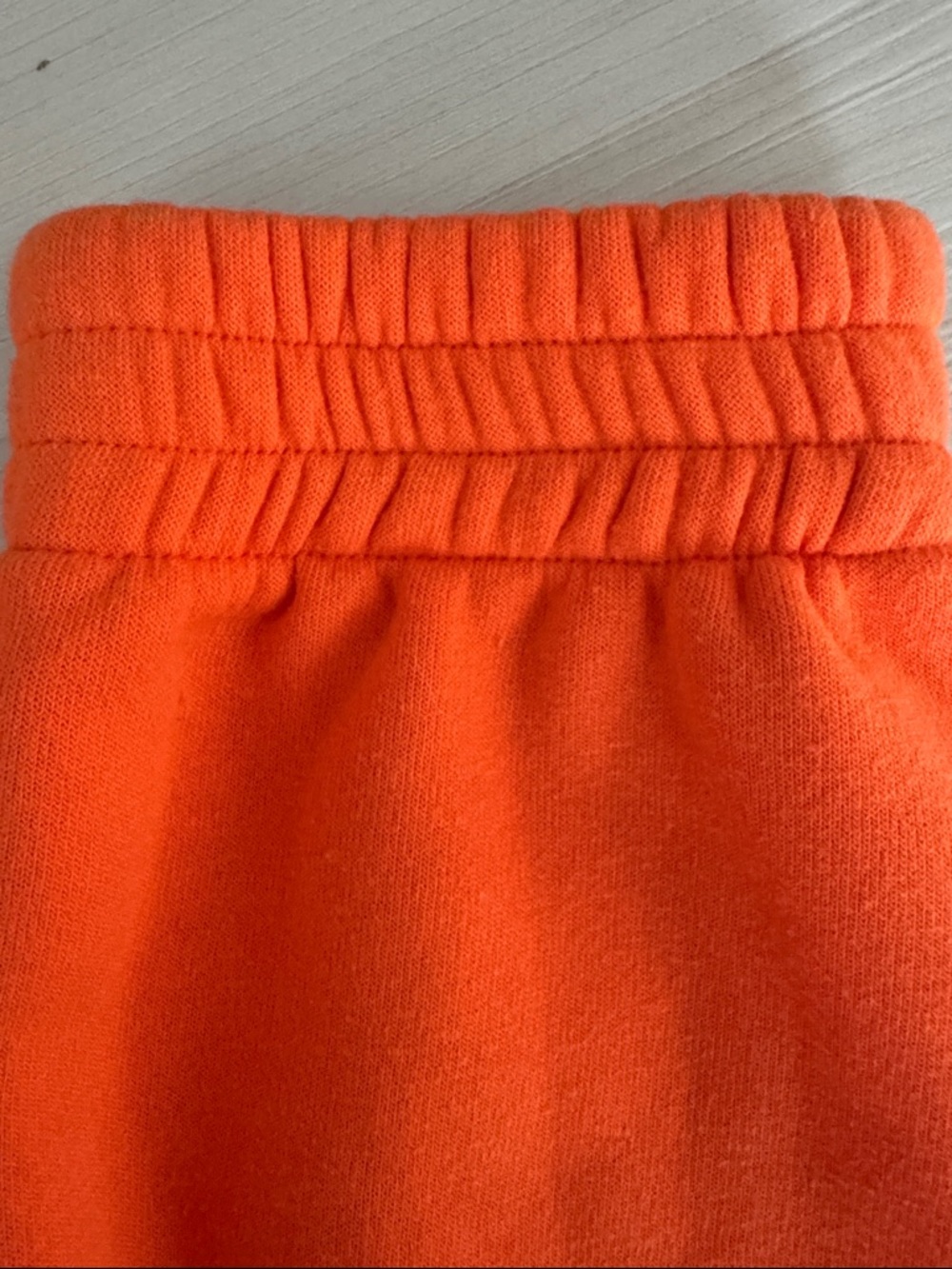 Tribe Kelley Butter Joggers Orange Highwaisted Size Medium - Picture 7 of 7